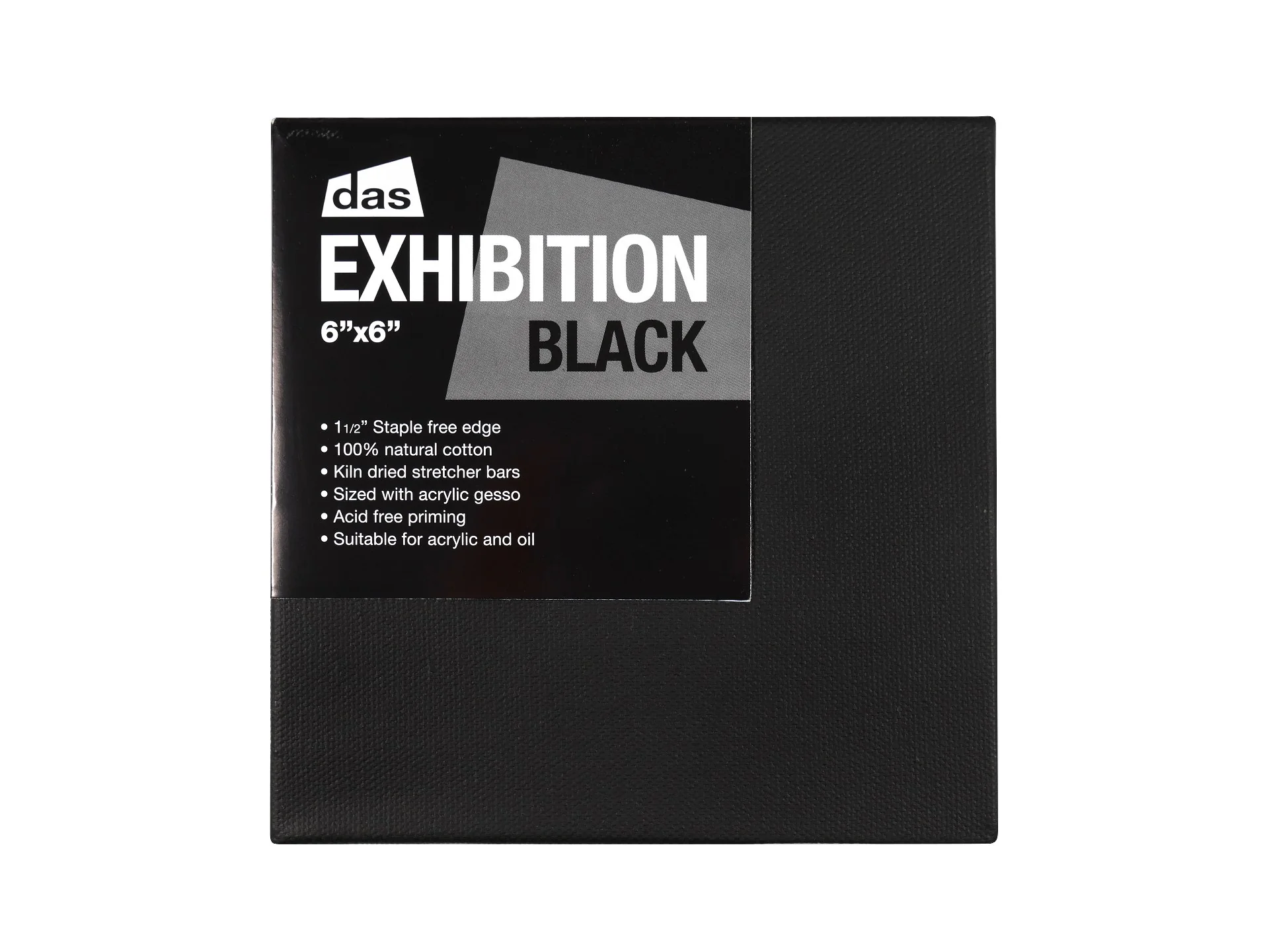 Das Exhibition Black 1.5 Canvas - Nail Gallerys