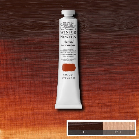 Winsor & Newton Artists' Oil Colour Paints 200ml - Nail Gallerys