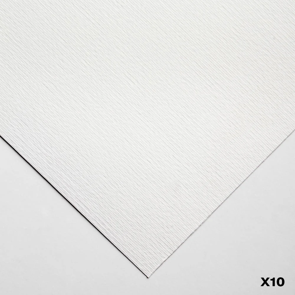 Fabriano Pittura 400gsm Cold Pressed 50x70cm Acrylic Paper Pack of 10 Sheets - Nail Gallerys