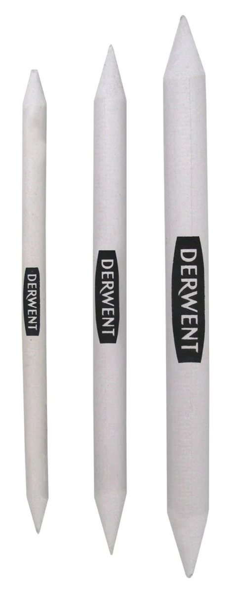 Derwent Assorted Sizes Paper Stumps Pack Of 3 - Nail Gallerys