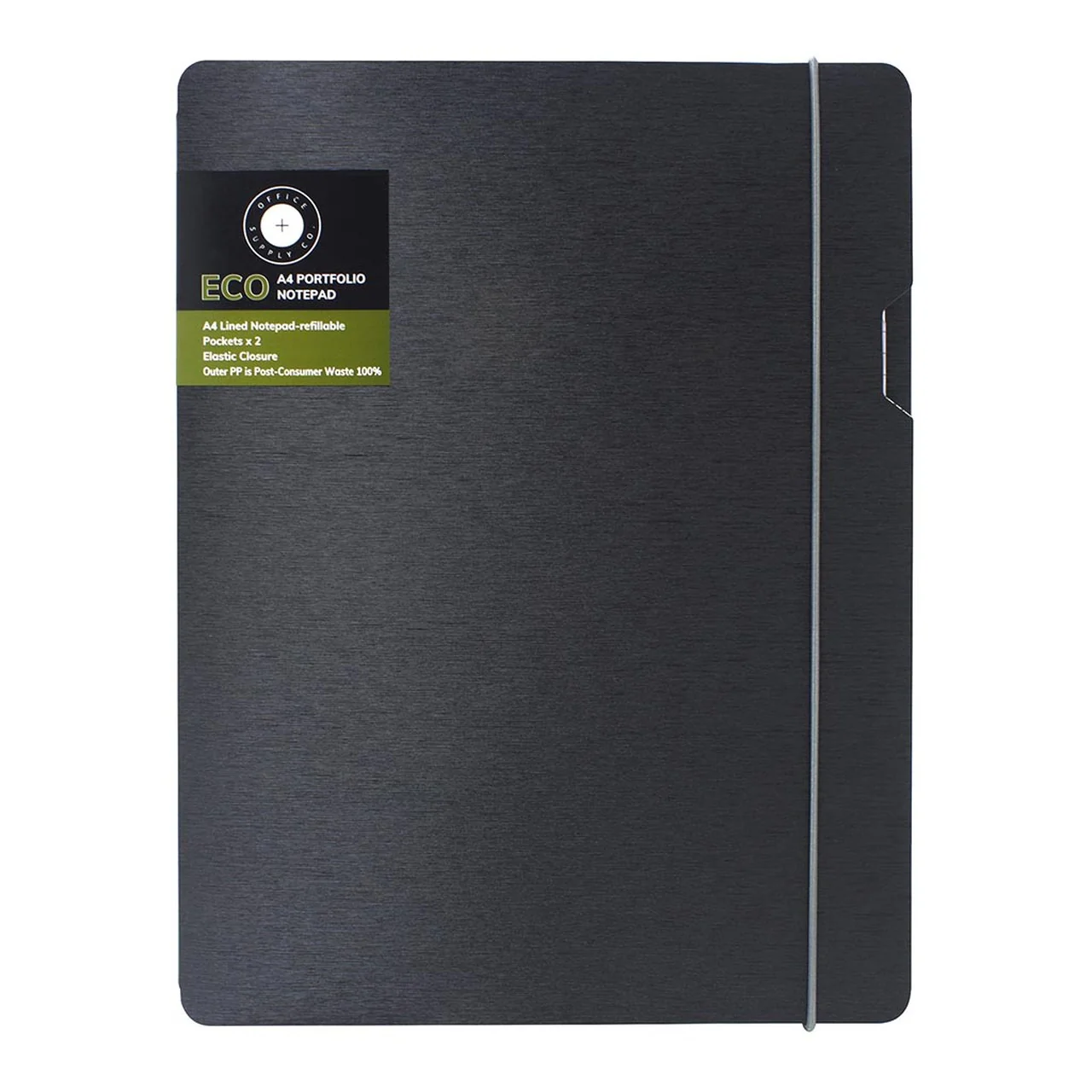OSC Eco Notebook A4 Black - Nail Gallerys