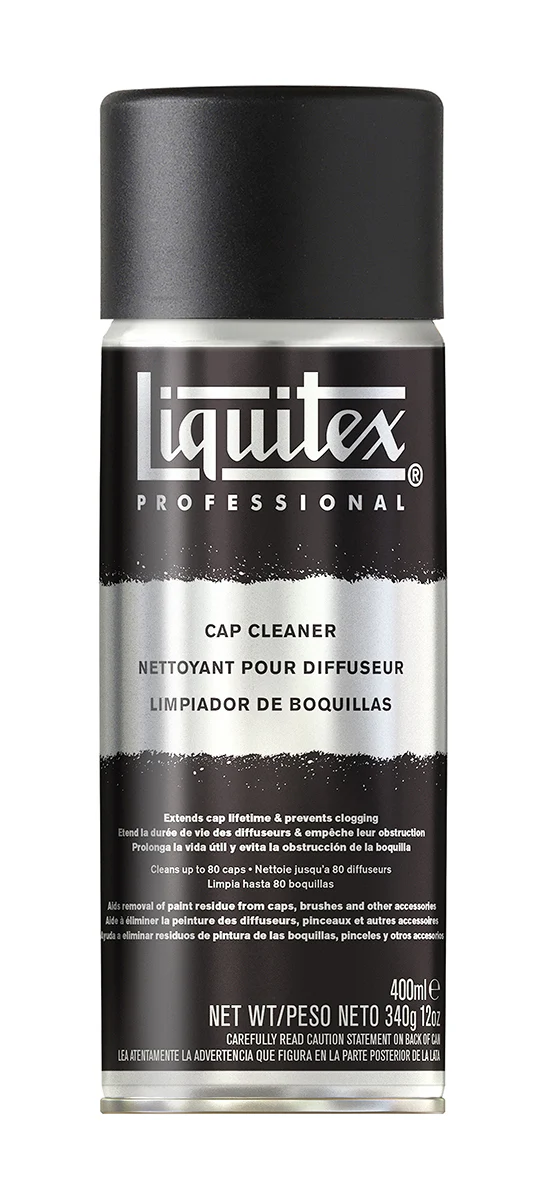 Liquitex 400ml Aerosol Cap Cleaner - Nail Gallerys