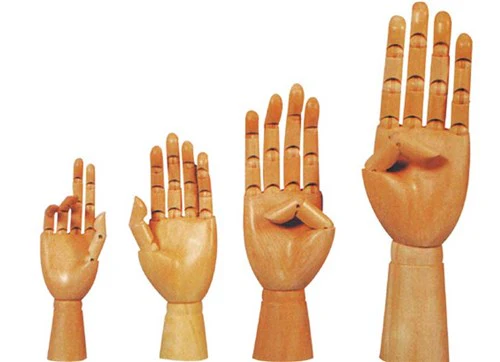 Female Left Hand 10 Inch - Nail Gallerys