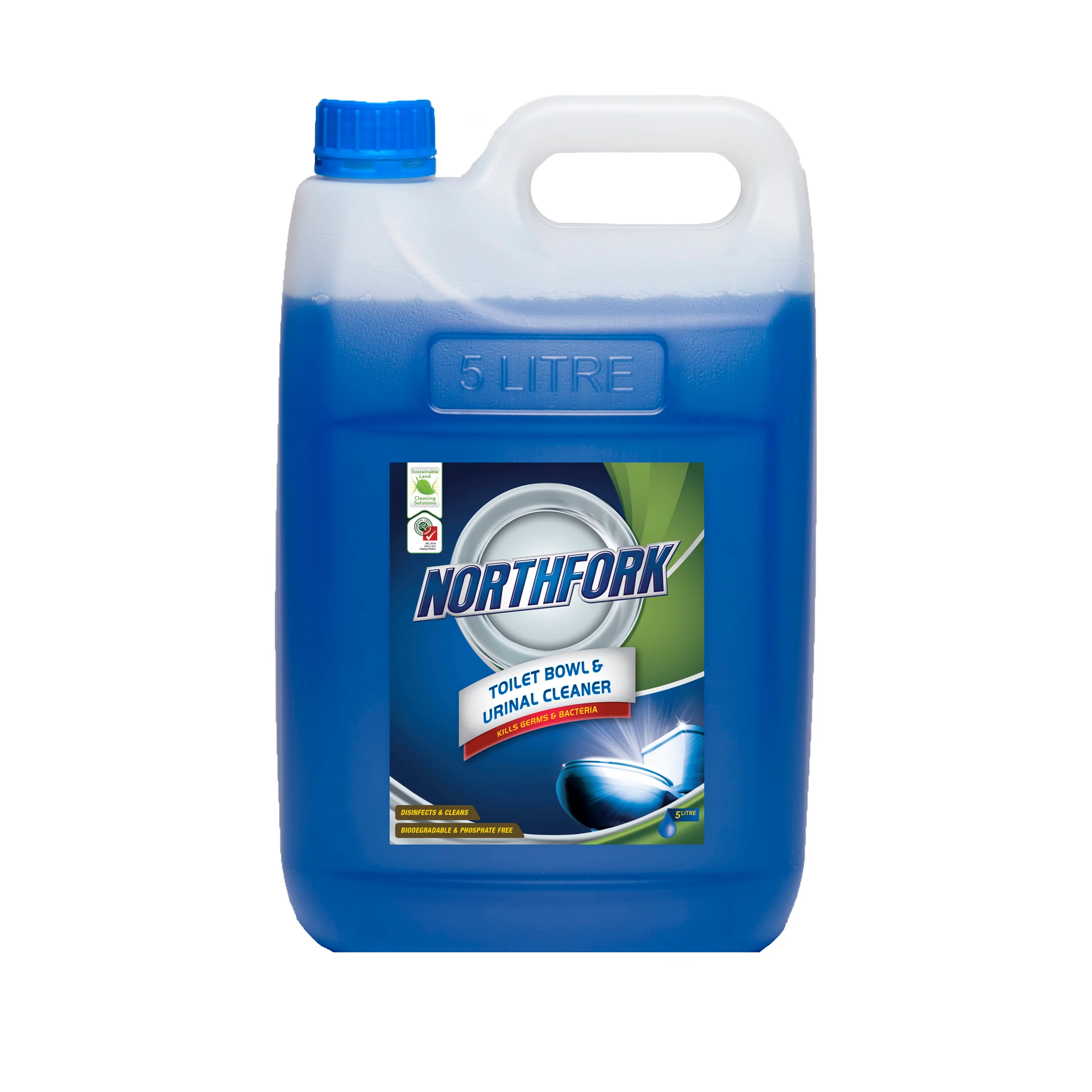 Northfork Geca Toilet Bowl And Urinal Cleaner 5 Litre - Pack Of 3 - Nail Gallerys