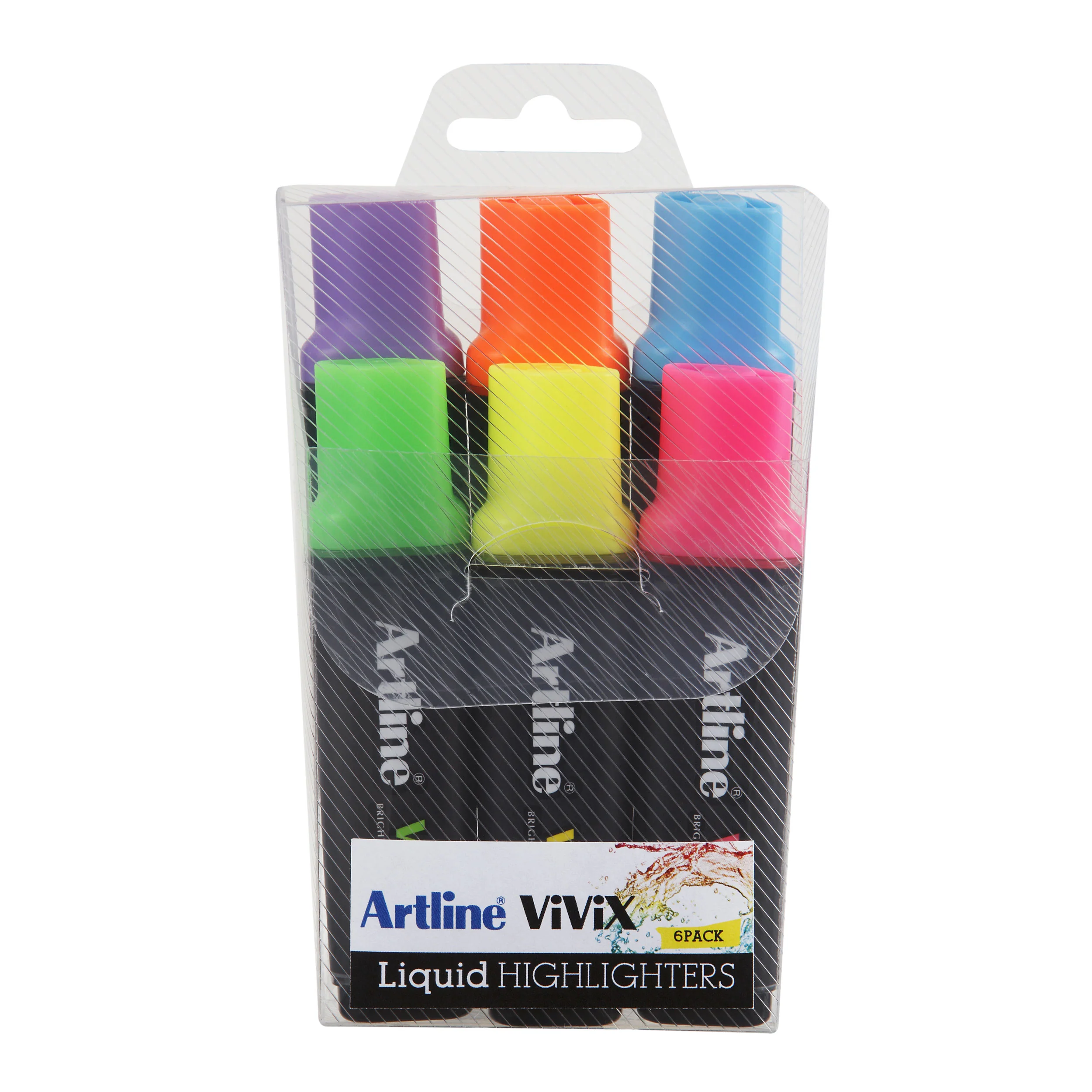 Artline Vivix Highlighter Assorted - Nail Gallerys