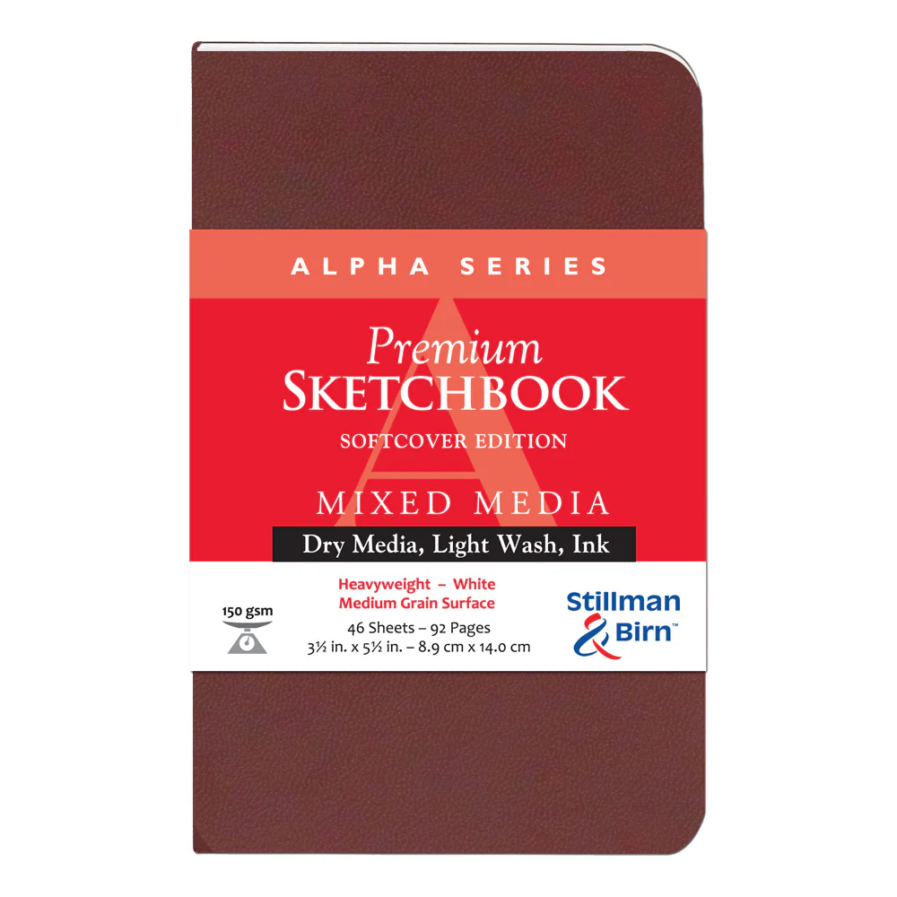 Stillman & Birn Alpha Soft Cover Sketchbooks 150gsm - Nail Gallerys