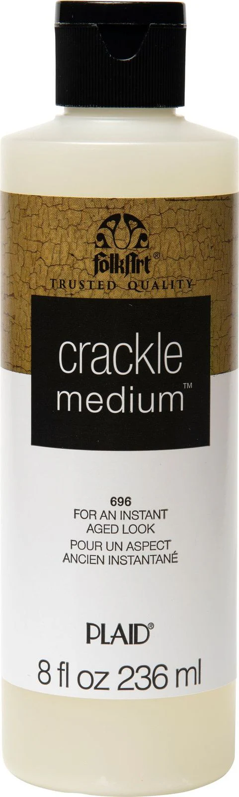 FolkArt 8oz Crackle Medium - Nail Gallerys