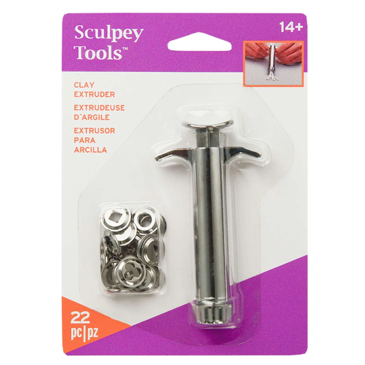 Sculpey Clay Extruder - Nail Gallerys