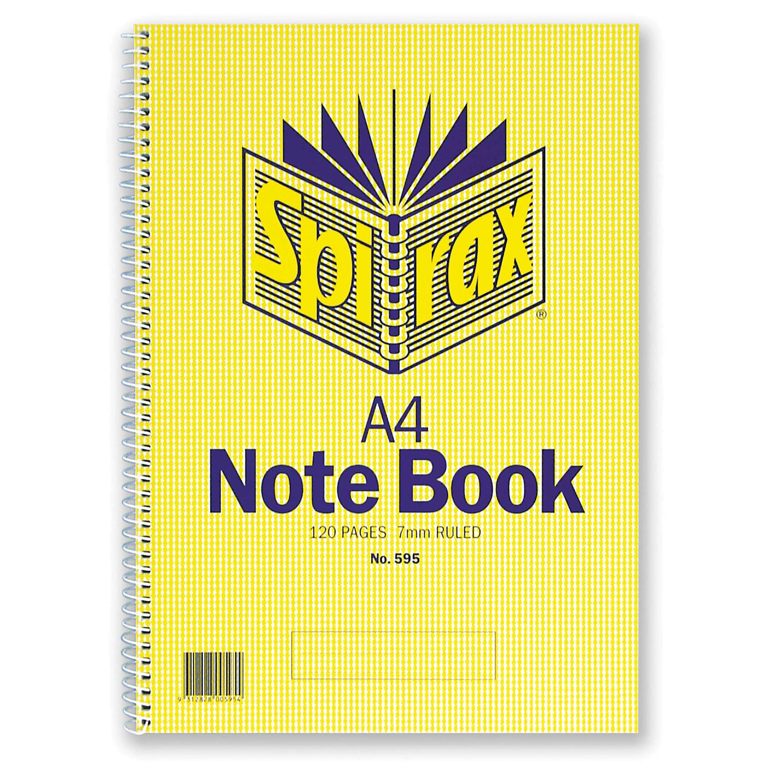 Spirax 595 Notebook A4 120 Page S/o - Pack Of 10 - Nail Gallerys