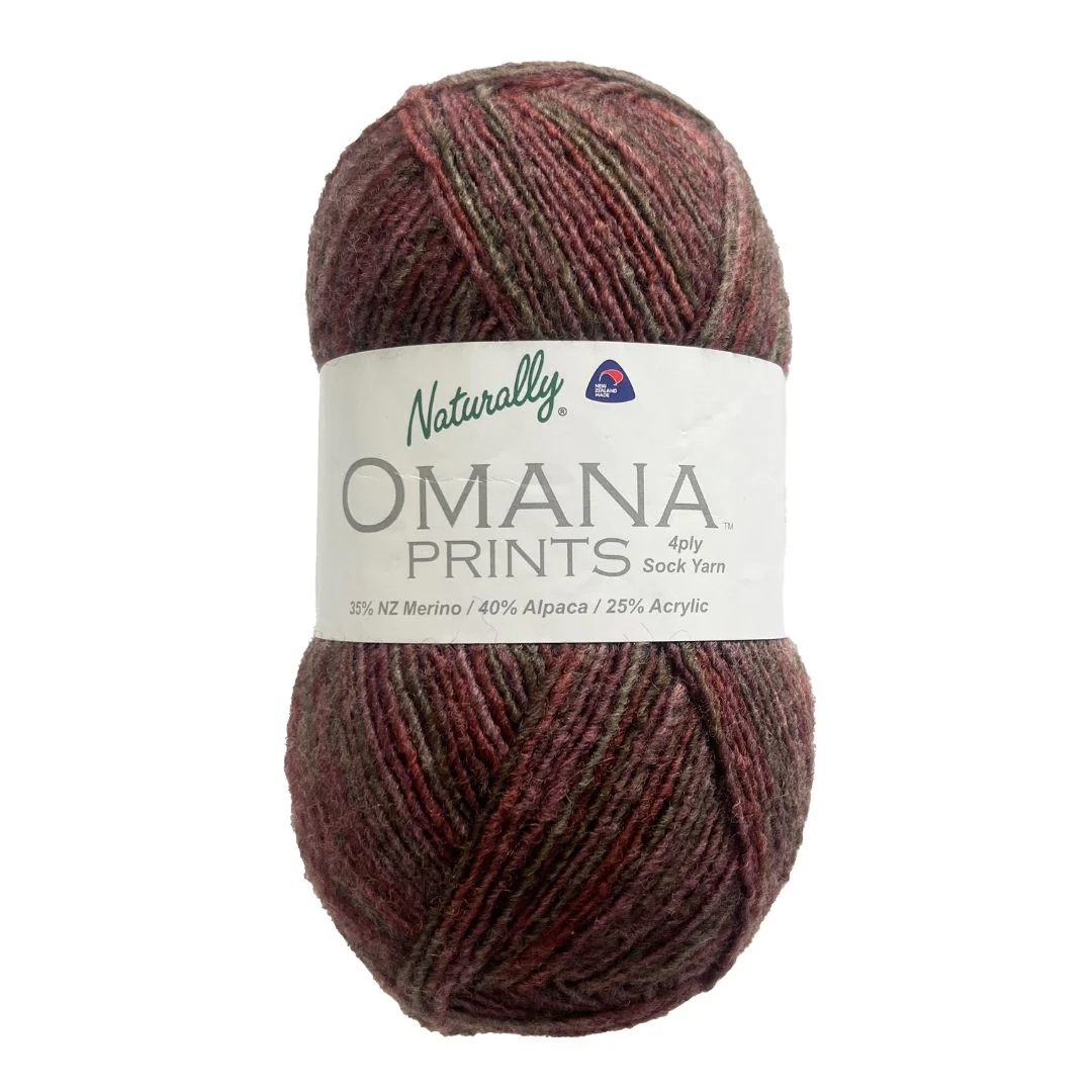 Naturally Omana Print Yarn 4ply - Nail Gallerys