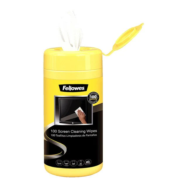 Fellowes Screen Cleaning 100 Wipe Tub - Nail Gallerys
