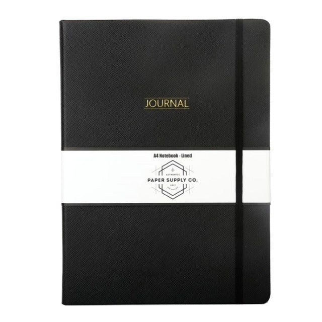 OSC Citta Hardcover Journal Black - Nail Gallerys