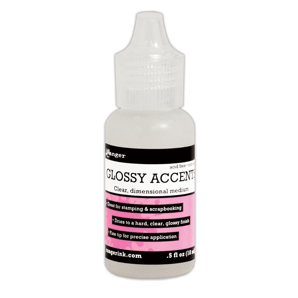 Ranger Glossy Accents Mini Clear Dimensional Medium - Nail Gallerys