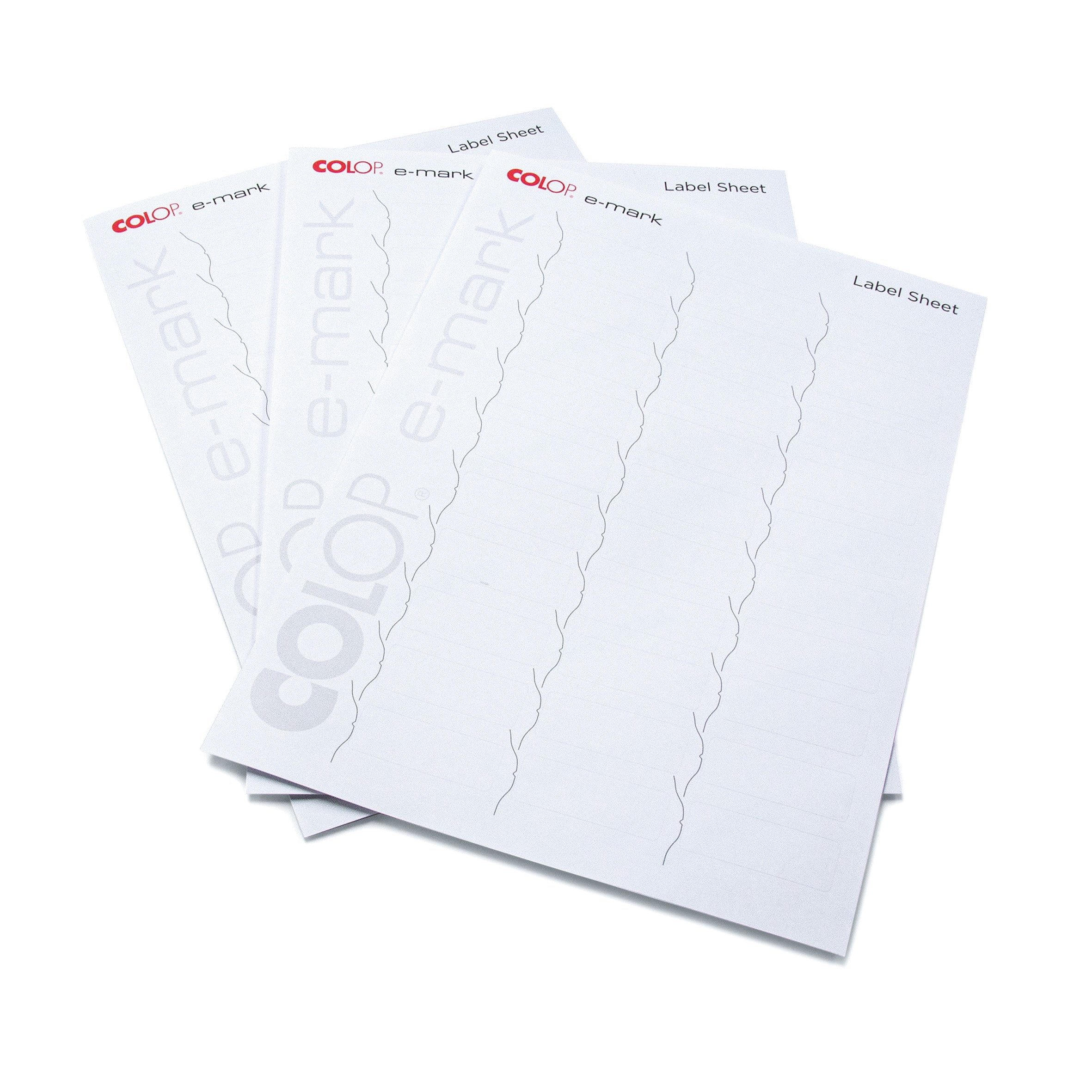 Colop E-mark Labels 30 Up 10 Sheet Pack - Nail Gallerys