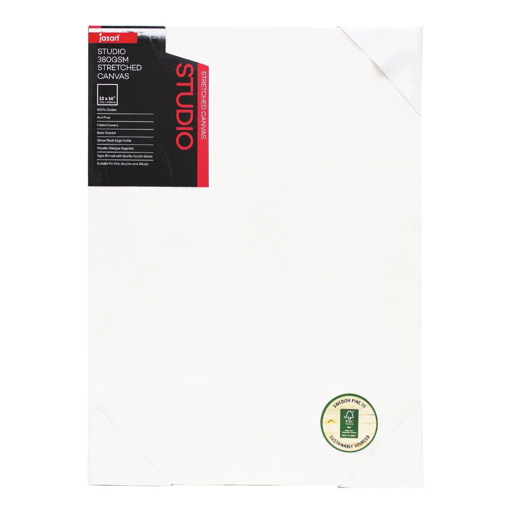 Jasart Studio 1.5 Inch Thick Edge Canvases Pack of 6 - Nail Gallerys