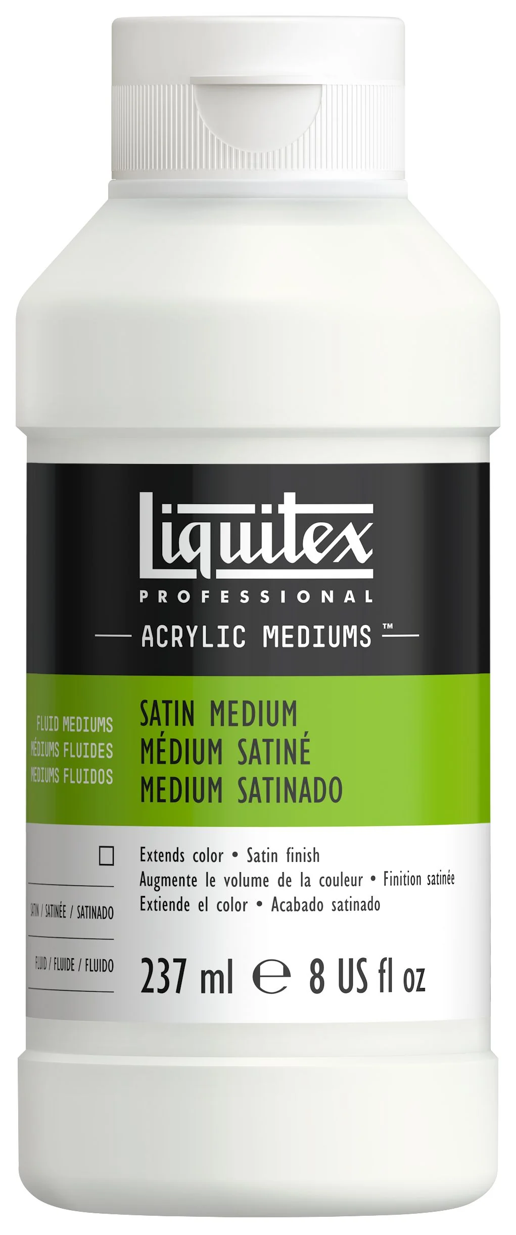 Liquitex Satin Fluid Medium 237ml - Nail Gallerys