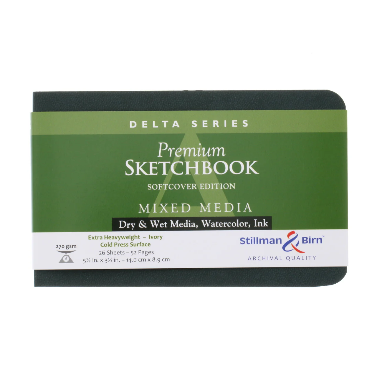 Stillman & Birn DELTA Softcover 270gsm Sketchbook - Nail Gallerys