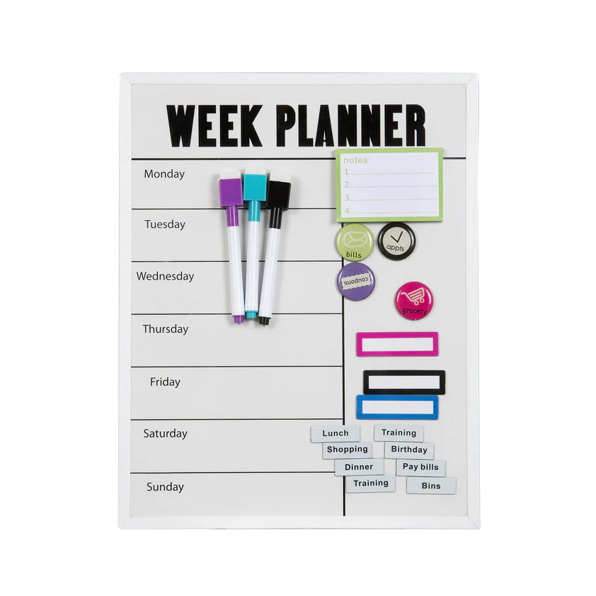 Quartet Planner Weekly 280 X 360mm - Nail Gallerys