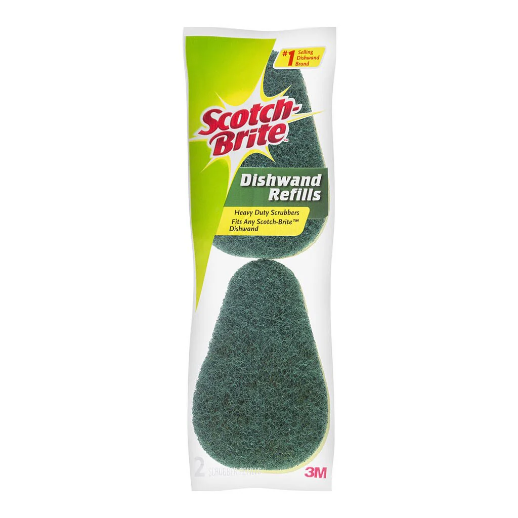 Scotch-brite Dishwand Heavy Duty Refill 481-12 Pack Of 2 - Nail Gallerys