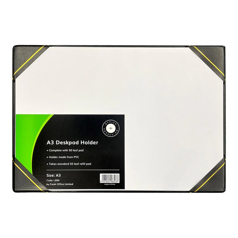 OSC Desk Pad Holder A3 Pvc - Nail Gallerys