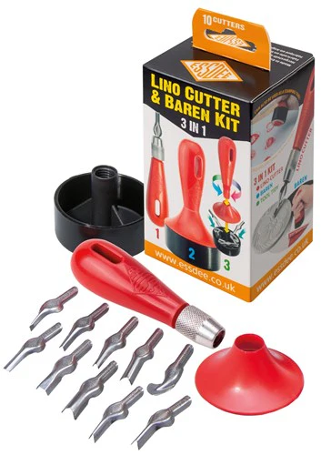 Essdee Lino Cutter & Baren Kit L10b - Nail Gallerys