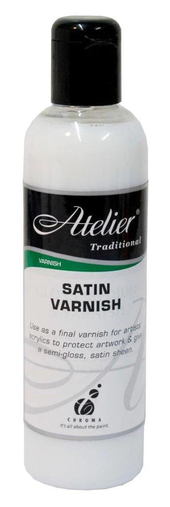 Atelier Satin Varnish 250ml - Nail Gallerys