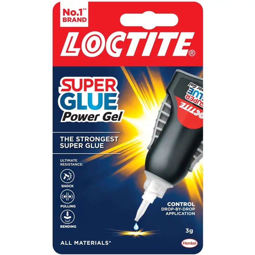 Loctite 3g Control Power Flex Gel Super Glue - Nail Gallerys