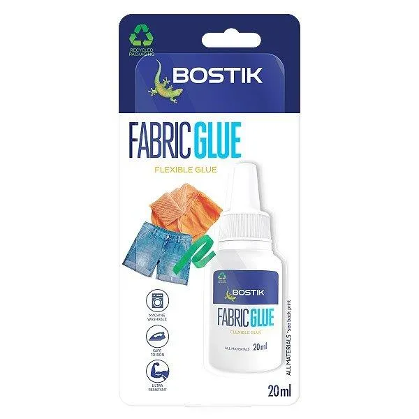 Bostik Fabric Glue 20ml - Nail Gallerys