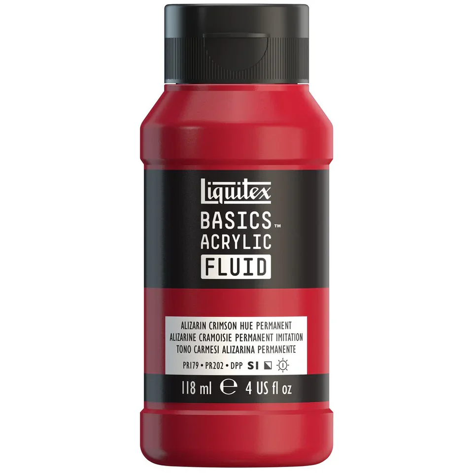 Liquitex Basics Acrylic Fluid Paints 118ml - Nail Gallerys