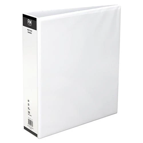FM Ring Binder Overlay A4 2d Rings 50mm Capacity Cover - Nail Gallerys