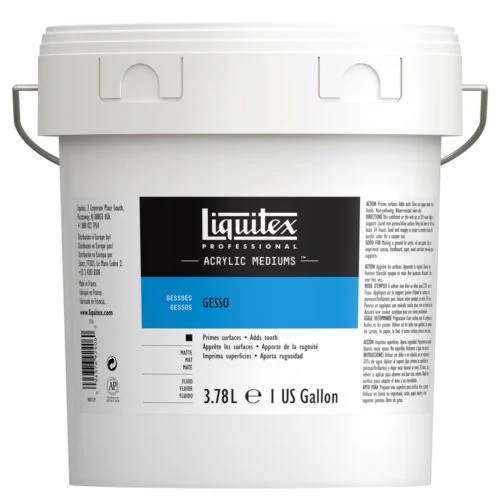 Liquitex 3.78 Litre Gesso Acrylic Medium - Nail Gallerys