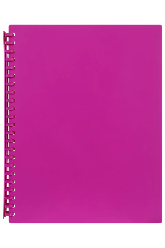 Marbig Refillable 20 Pocket A4 Display Books - Nail Gallerys