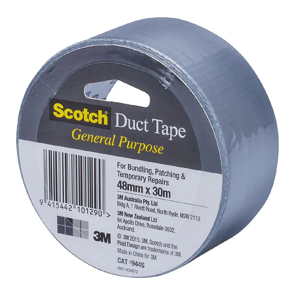 Scotch 944S Silver 48mm x 50m Duct Tape - Nail Gallerys