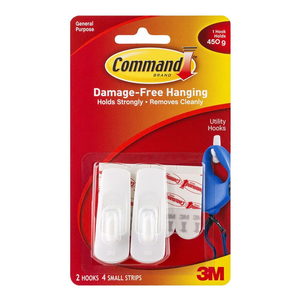 Command Hook 17002 Small White - Nail Gallerys