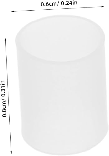 MUCKLILY Remplissage du Noyau d'oreiller De Tuyau Tube De PE De Farce d'oreiller Rembourrage d'oreiller Clair Tube De Rembourrage d'oreiller Inserts d'oreiller Transparent Type - Nail Gallerys