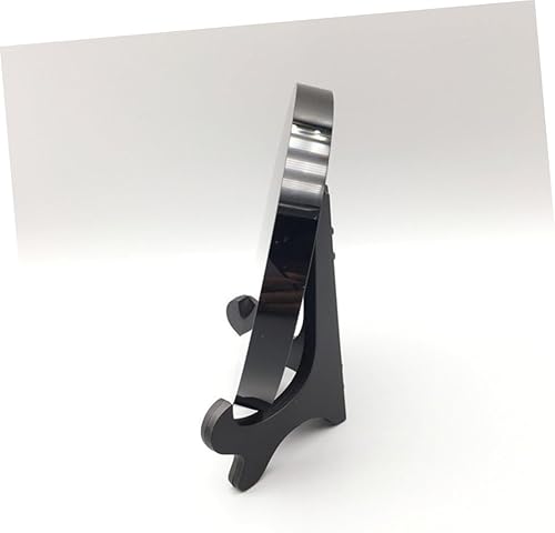 Levemolo 1ensemble Miroir De Divination Obsidienne Noire avec Support Décoration De Table Élégante pour Bureau Et Maison - Nail Gallerys