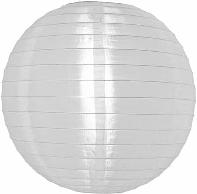 Lampion Blanc de Nylon 35 cm - Nail Gallerys