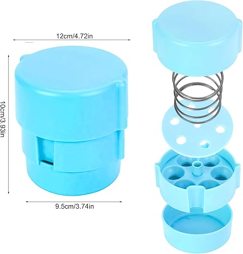 volumoon Dénoyauteur Cerises, Outil Denoyauteur de Cerise, Dénoyautage Rapide de 6 Cerises à la Fois, Idéal pour Faire de la Confiture de Cerises, des Desserts - Passe au Lave-Vaisselle - Nail Gallerys