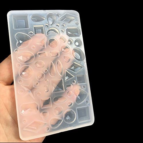 Bumdenuu 1 Pcs Moule en Silicone de de Moule Pendentif Faisant Moule Outil d'artisanat Bricolage - Nail Gallerys