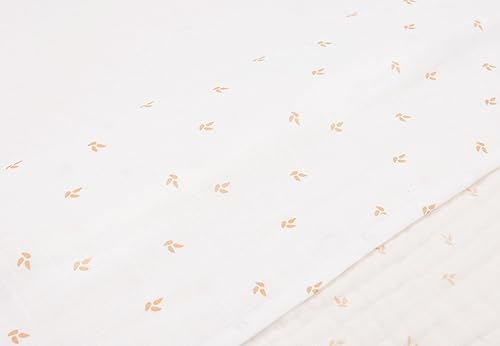 Jollein Harvest Drap de lit pour Enfant, 120 x 150 cm, 100% Coton, certifié Oeko-Tex, Aspect Lin - Nail Gallerys