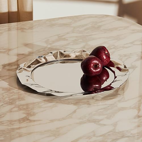 Alessi | 90039 Foix Plateau de Design, Acier Poli - Nail Gallerys