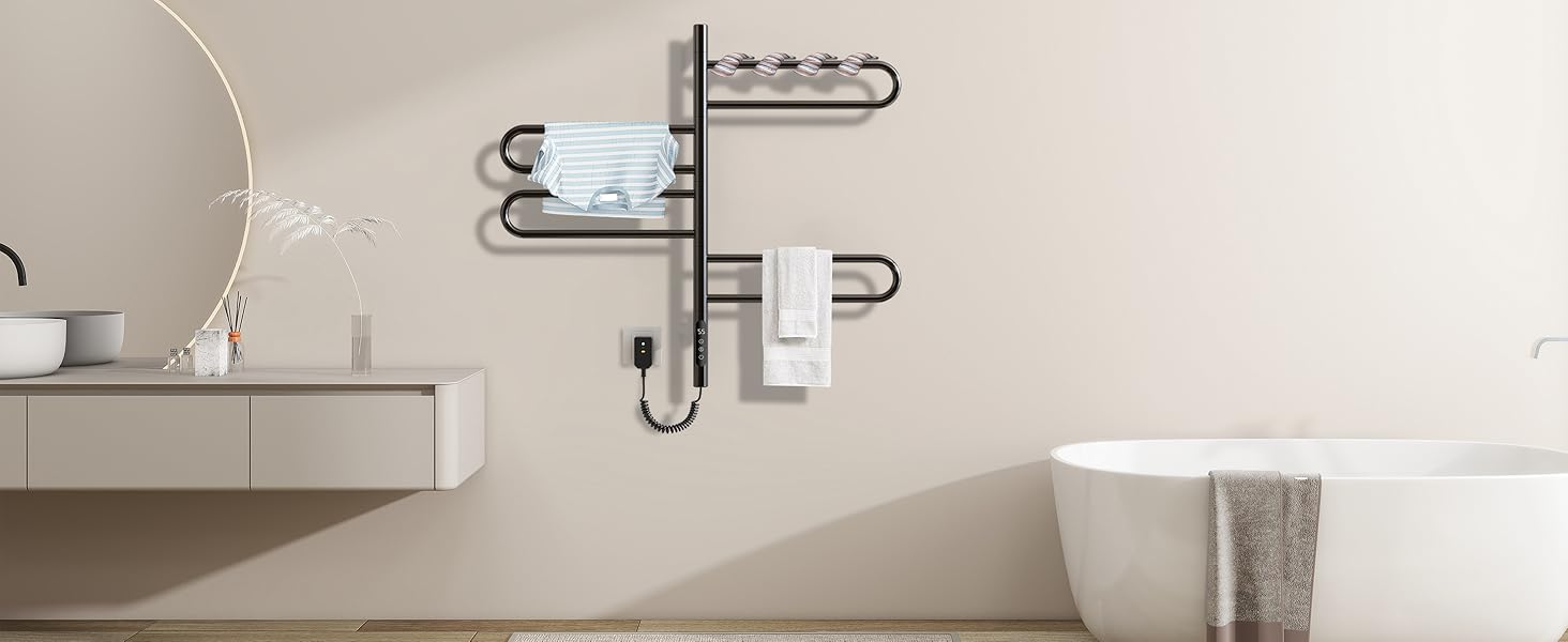 porte-serviettes électrique