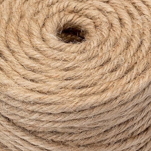 Ficelle Jute naturelle Ø5mm ±100 m La Cordeline CJN33, Naturel - Nail Gallerys