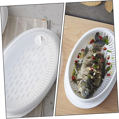 CIYODO 1 Plaque De Cuisson À La Vapeur pour Poisson Panier À Vapeur pour - pour Une Cuisson Fraîche Et Saine - Nail Gallerys