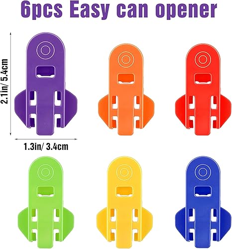 Xinjoduz 6 Pièces Fermeture De Canette De Boisson Fermeture De Canette Fermeture De Canette De Boisson Pour Ouvre-Boîte De Boisson Ouvre-Boîte De Boisson Ouvre-Boîte Manuel Ouvre-Boîte En Plastique - Nail Gallerys