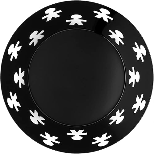 Alessi AKK04 Girotondo Coupe Design avec Décoration Perforée Acier Inoxydable, 8-Inch - Nail Gallerys