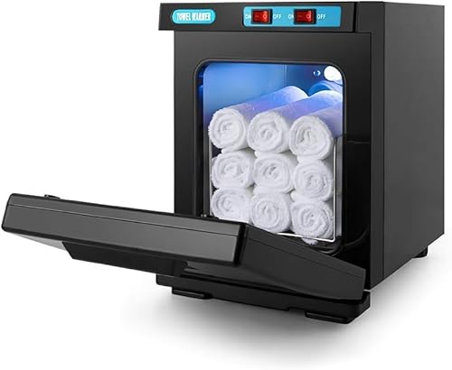 Chauffe Serviette Esthetique Ultraviolette Désinfection Armoire Serviette Chaude Chauffe-Serviette Chauffage Hot CABI Chauffe Serviette pour Salle De Bain Ménagers, Coiffeur, Manucure (Blanc) - Nail Gallerys