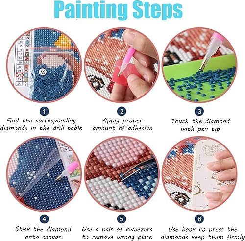 DZOEU Peinture diamant 5D à faire soi-même, affiche sur toile, Fabio Quartararo, kit de peinture diamant à faire soi-même, 30 x 40 cm - Nail Gallerys