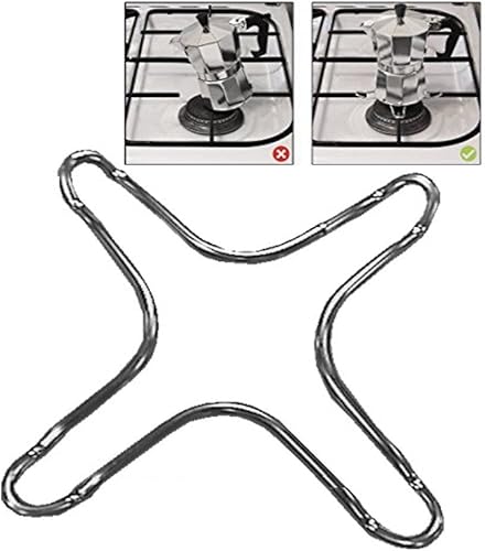 deux réducteurs gazinière cuisinière en métal 2 pièces Art 201218 - Nail Gallerys