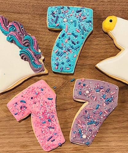 Ann Clark Emporte-pièce en forme de chiffre 7 8,3 cm - Nail Gallerys